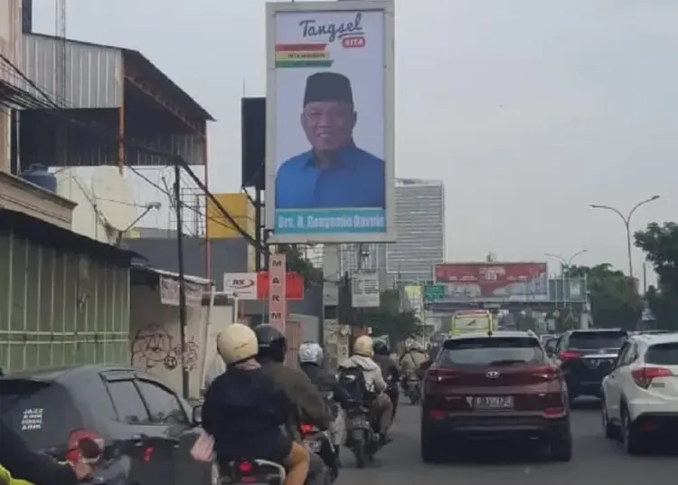 Izin Pemasangan Baliho Bacalon Walikota Tangsel Disoal