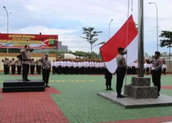 Pimpin Upacara HKN, Kapolres Tangsel Ingatkan Kewaspadaan Ancaman Teroris