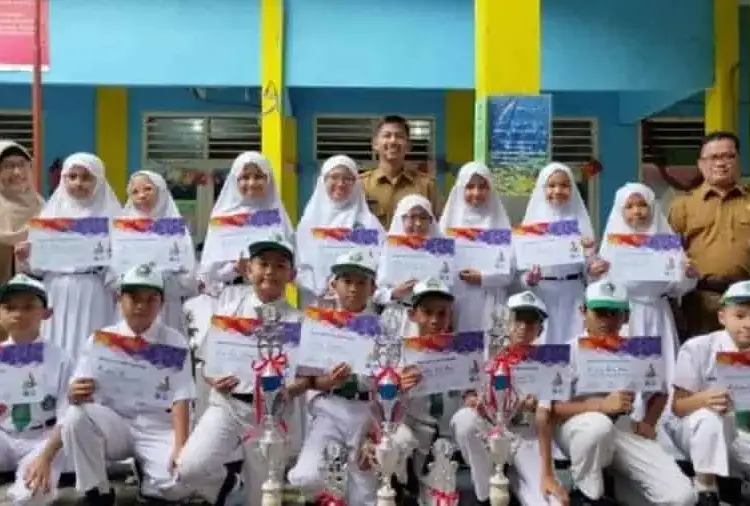 Pelajar MIN 2 Tangsel Raih Juara Pramuka Yaspina Scout Competition