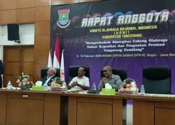 KONI Kabupaten Tangerang Verifikasi Cabor