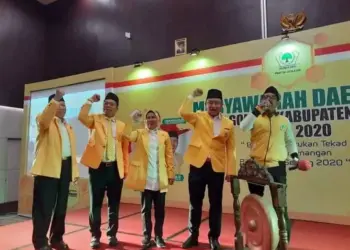 Pilkada Kabupaten Serang, Golkar Pertahankan Duet Tatu-Pandji