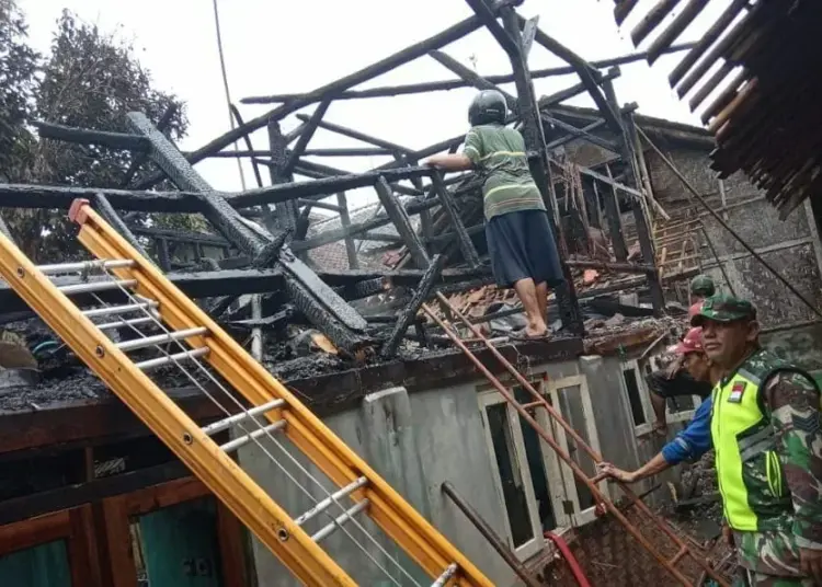 Tiga Rumah di Pakuhaji Ludes Dilalap Api