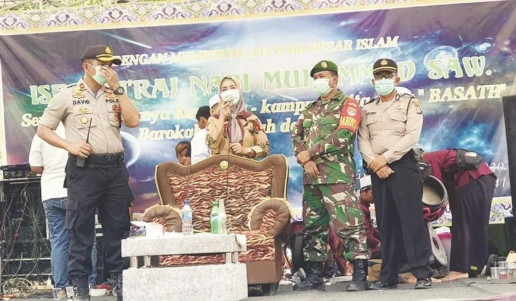 Muspika Tigaraksa Bubarkan Kegiatan PHBI