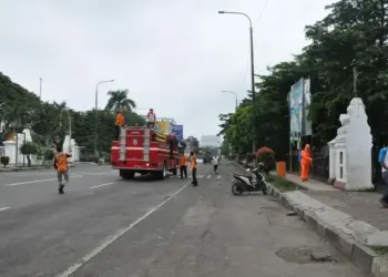 67 Titik di Kota Serang Disemprot Disinfektan