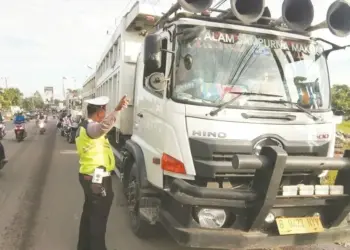 Polresta Tangerang Tindak Kendaraan Odol dan Pengendara Nakal