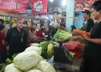 Dampak Corona, Bupati Zaki Cek Kebutuhan Bahan Pokok