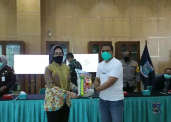 Pemkot Tangsel Dapat Bantuan 50 Ton Beras