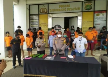 Tiga Bulan, Polres Tangsel Tangkap 25 Maling Motor