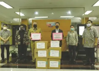 Korean Association Tangerang Beri Bantuan Penanganan Covid-19