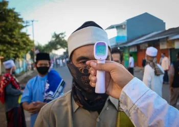 Suasana Salat Ied di Tengah Pandemi Covid-19