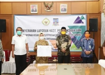 Luar Biasa! Sembilan Kali, Pemkab Serang Raih Opini WTP