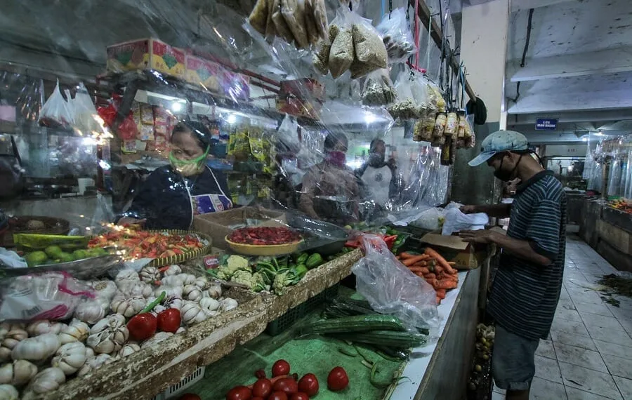 Persiapan New Normal di Pasar Tradisional