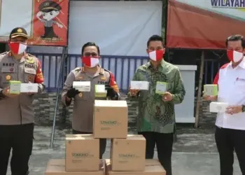 Dapat Bantuan Suplemen, Tubuh Anggota Polresta Bakal Makin Terjaga