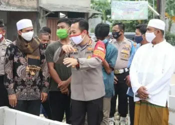 Sambil Jumling, Kapolresta Cek Kampung Tangguh