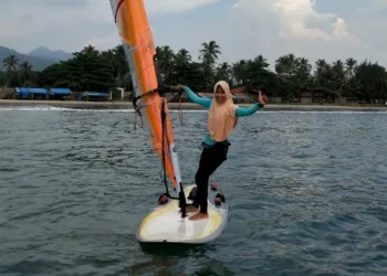 Tiga Hari Setelah Lebaran, Atlet Layar Banten Kembali Berlatih