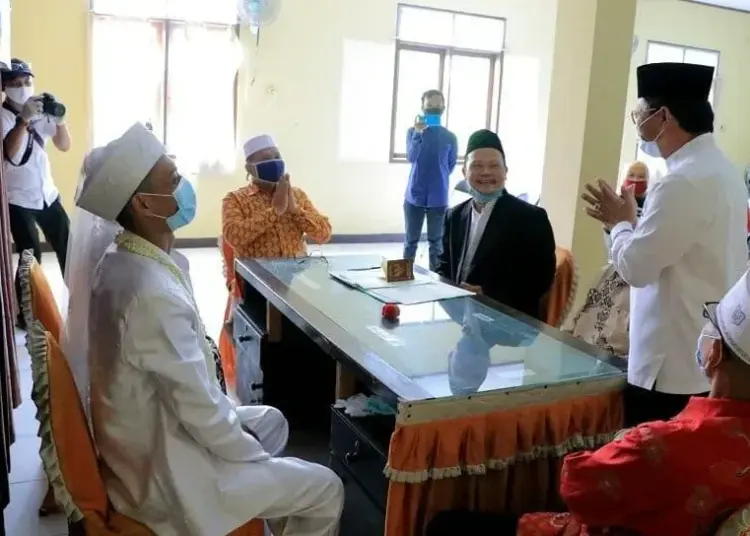 Sachrudin Apresiasi Calon Pengantin yang Patuhi Protokol Kesehatan