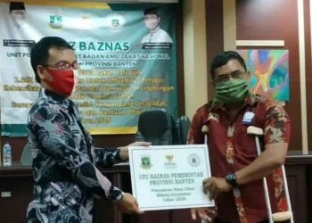 Baznas Provinsi Banten Kembali Salurkan Zakat ASN