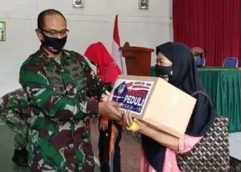 Alumni AKABRI 88 Sumbang Sembako ke Warga Lebak