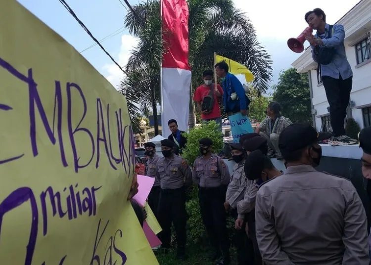 Didemo PMII, Sekda Pandeglang Anggap Temuan BPK Biasa