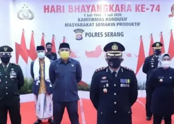 HUT Bhayangkara, Sinergitas Pemkab Serang–Polri Ditingkatkan