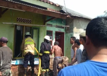 Rumah Buruh Tani di Sukamulya Ludes Dilalap Api