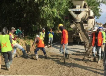 Pemkab Serang Prioritaskan Pembangunan Jalan Beton