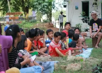 Lewat Literasi, Ingin Jadikan Anak Berjaya di Negeri Sendiri