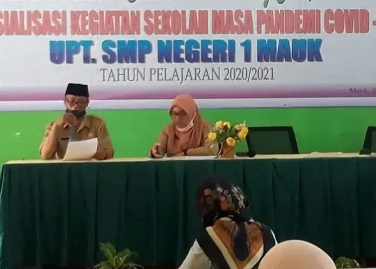 SMPN 1 Mauk Sosialisasi Pembelajaran Online