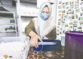 EKSPOR: Jamu produk UMKM yang ada di Pinang, Kota Tangerang tembus ke manca negara, khususnya ke Malaysia. (MADE/SATELIT NEWS)