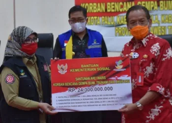 Ahli Waris Korban Bencana Terima Santunan Rp24,3 Miliar