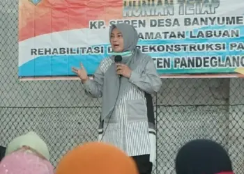 Korban Tsunami Pandeglang Bakal Miliki Rumah Permanen Gratis