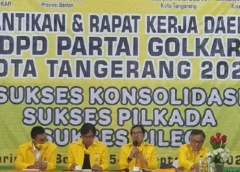 Golkar Kota Tangerang “Dipagari’ untuk Sachrudin