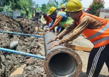 Pemasangan Pipa Cikoromoy Diminta Hati-hati