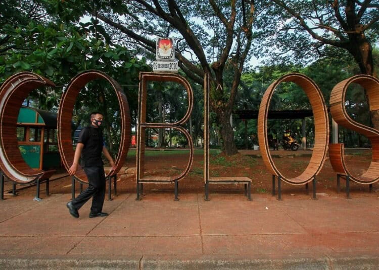 Ornamen Sosialisasi Pilkada Tangsel