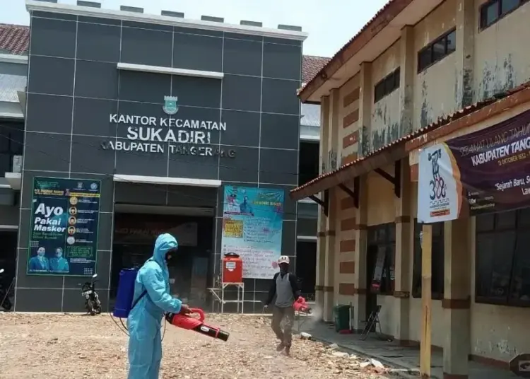 Ada Staf Positif Corona, Kantor Kecamatan Sukadiri Ditutup Sementara