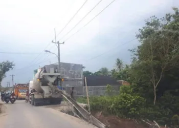 Akses Jalan Rangkasbitung - Jambu Bol Resmi Ditutup