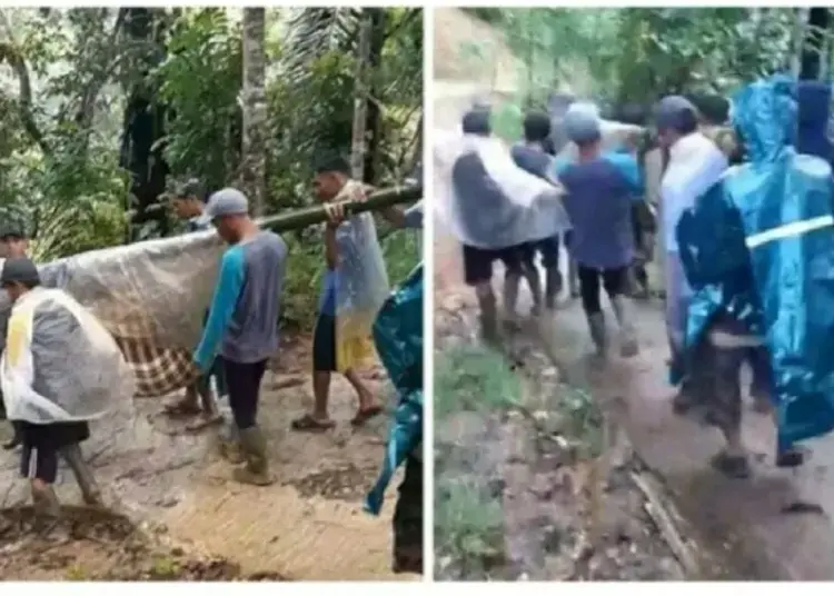 Sempat Ditahan, Pemuda Pemosting Bumil Ditandu Dipulangkan