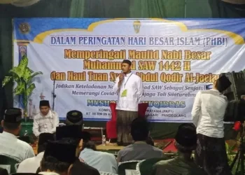 Digelar Gotong Royong, Peringatan Maulid Nabi Berjalan Khidmat