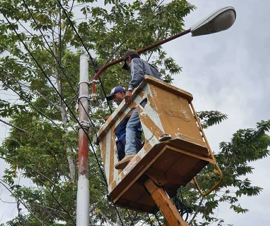 Warga Baksel Keluhkan Lampu PJU Padam