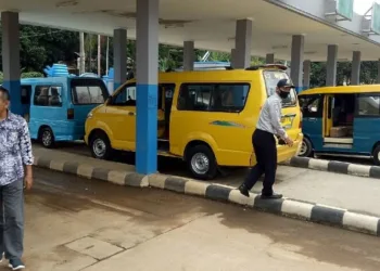 Angkum di Terminal Tunjung Teja Masih Sepi