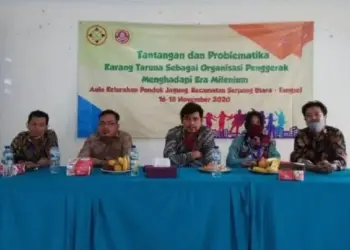 Dosen Unpam-Karang Taruna Bahas Organisasi Penggerak