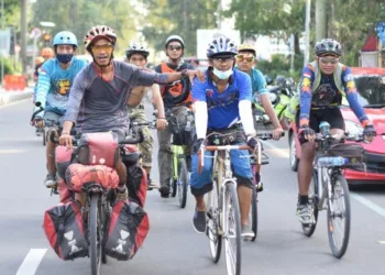 Penjelajah Nusantara Sambangi PMI Kota Tangerang