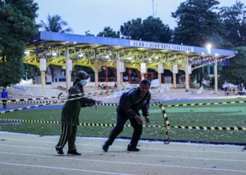 Pasca Dikotori, Lapangan Ahmad Yani Disterilisasi