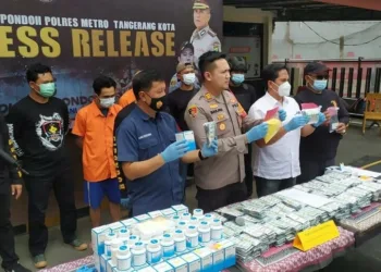 Ribuan Obat Keras Disita, Akan Diedarkan untuk Perayaan Tahun Baru