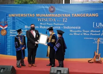 Prosesi Wisuda UMT Pecahkan Rekor MURI