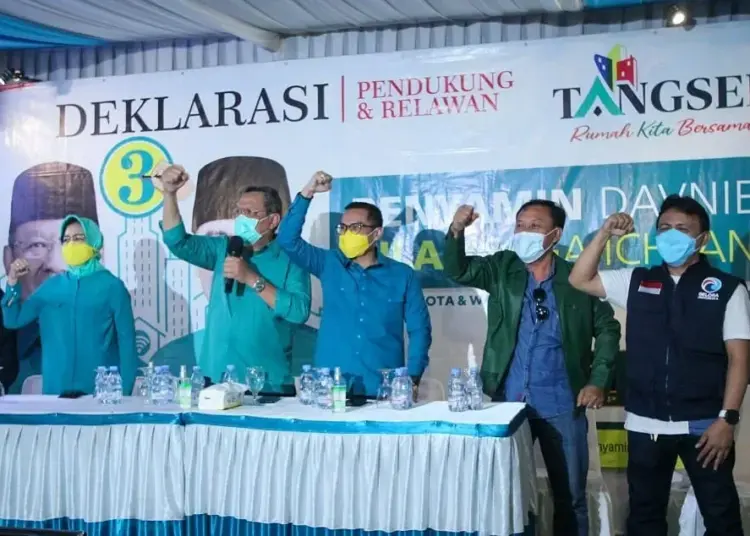 Ben-Pilar Deklarasikan Kemenangan Unggul Versi Tiga Lembaga Survei