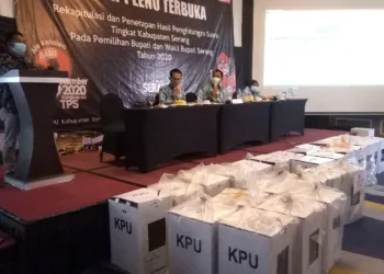 KPU Gelar Pleno Rekapitulasi, Penetapan Paslon Terpilih Tunggu 5 Hari Kedepan