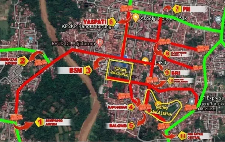 Malam Pergantian Tahun Baru, Akses Alun-alun Ditutup