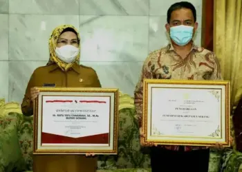 Bupati Serang Raih Dua Penghargaan Sekaligus Baznas Award dan Peduli HAM