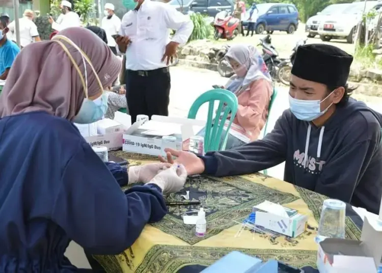 1.000 Warga Cilongok Di-Rapid Test, Tahap Pertama Diikuti 117 Orang